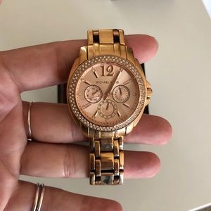 rose gold michael kors watch! original packaging